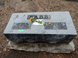 Grave of Arthur Babb